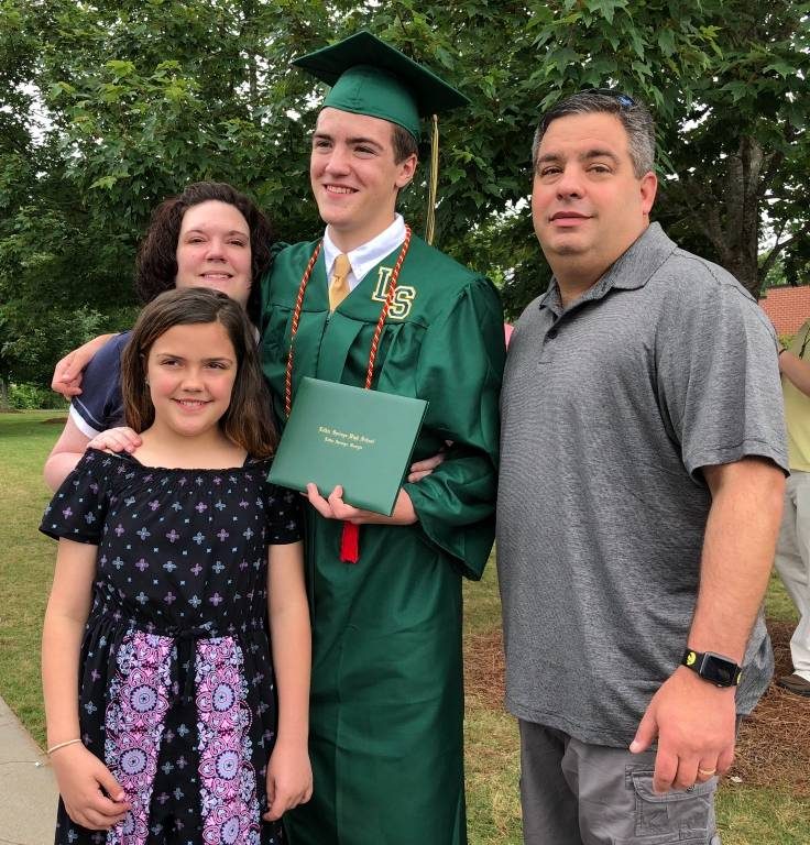 Kevin and family
